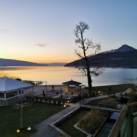 Lac Annecy Plage Privee, Duplex Baie Des Voiles Duingt Exteriér fotografie