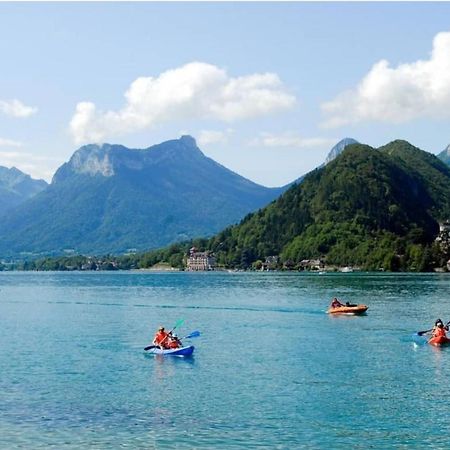 Lac Annecy Plage Privee, Duplex Baie Des Voiles Duingt Exteriér fotografie