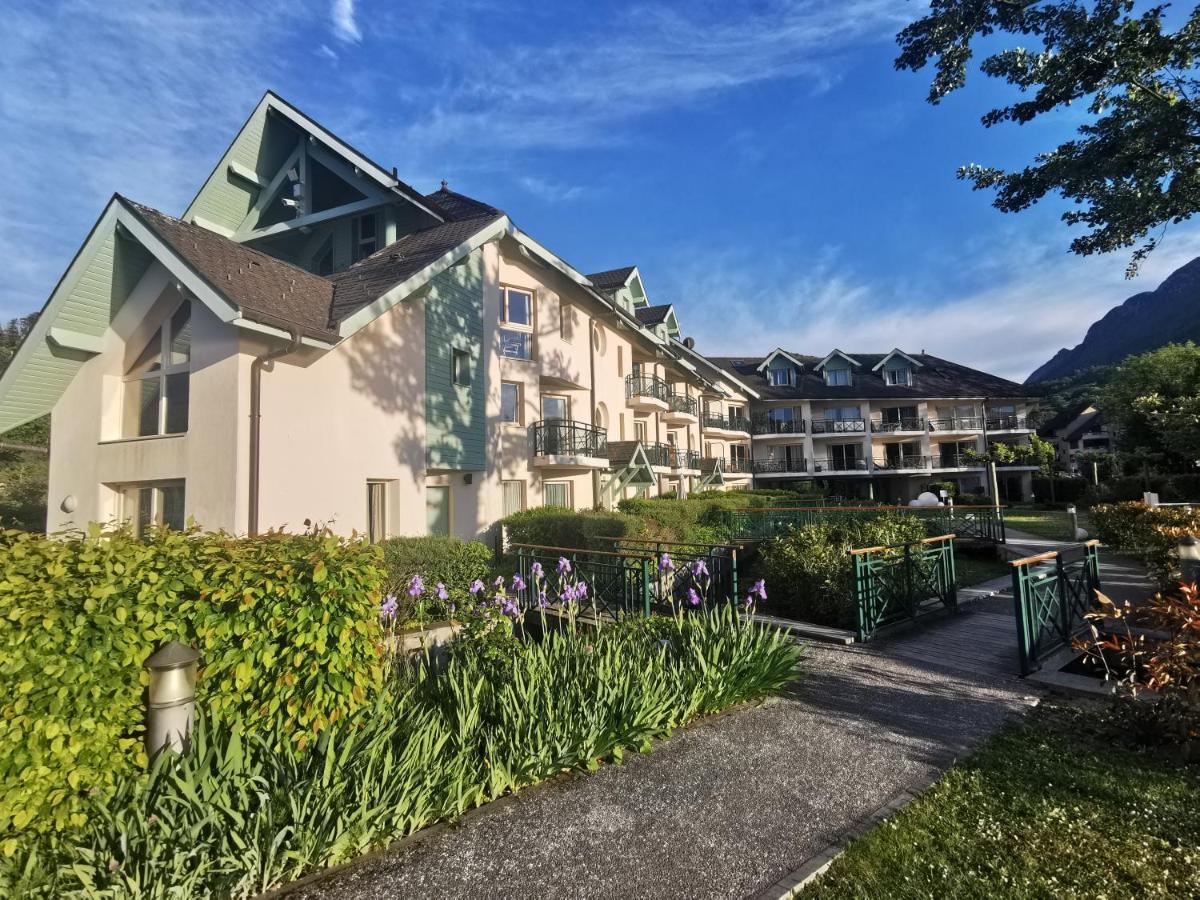 Lac Annecy Plage Privee, Duplex Baie Des Voiles Duingt Exteriér fotografie