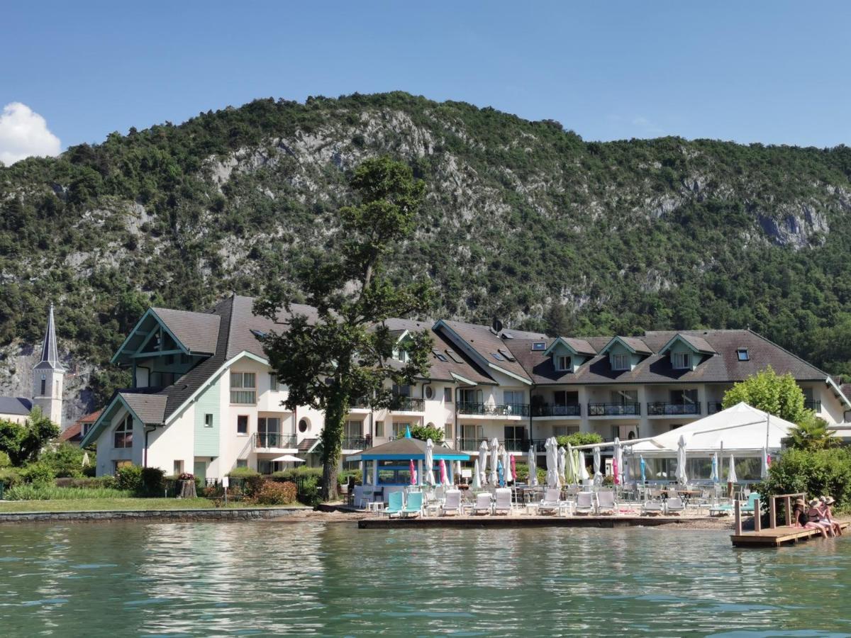 Lac Annecy Plage Privee, Duplex Baie Des Voiles Duingt Exteriér fotografie