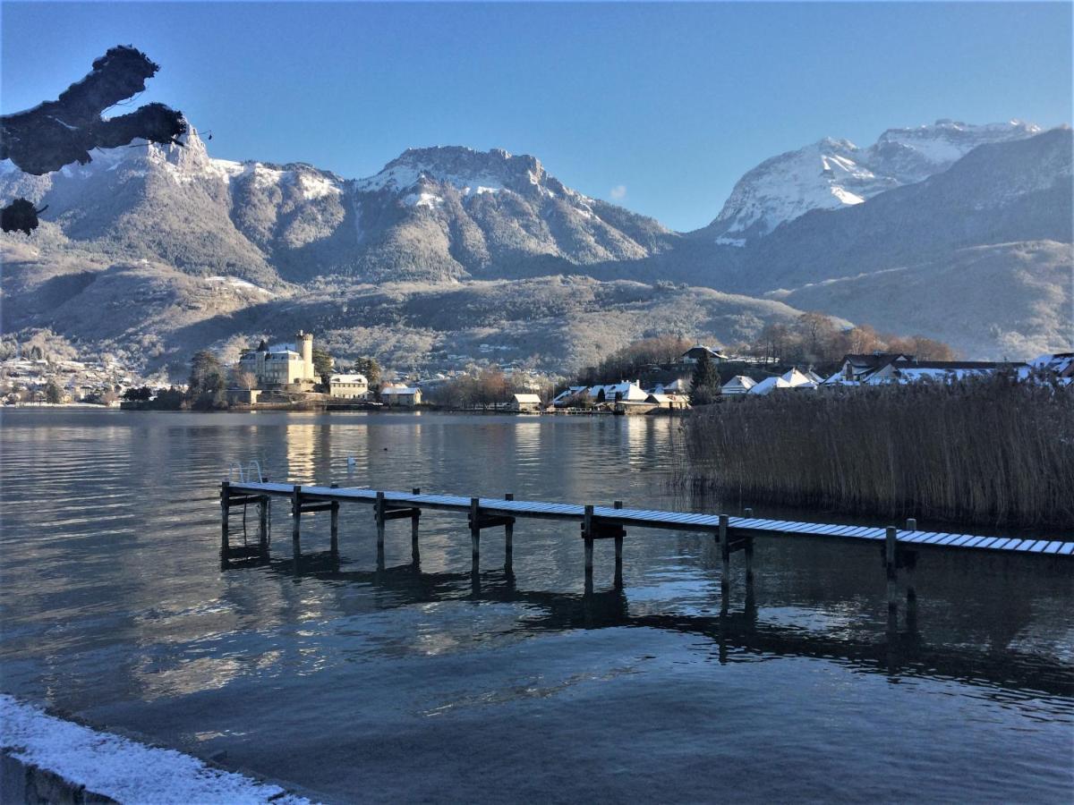 Apartmán Lac Annecy Plage Privee, Duplex Baie Des Voiles Duingt Exteriér fotografie