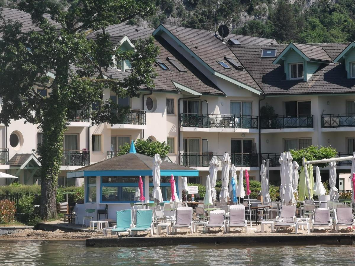 Lac Annecy Plage Privee, Duplex Baie Des Voiles Duingt Exteriér fotografie