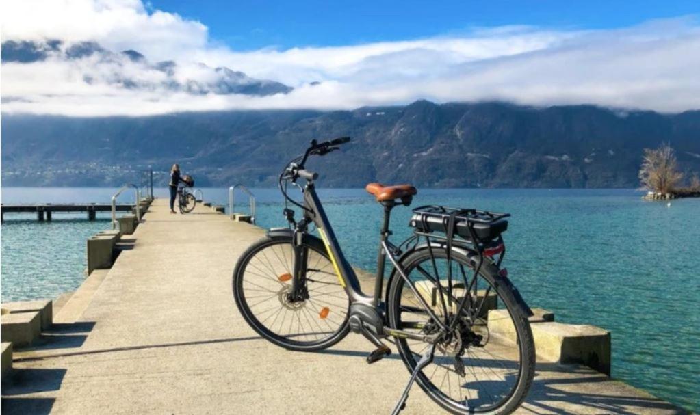 Lac Annecy Plage Privee, Duplex Baie Des Voiles Duingt Exteriér fotografie