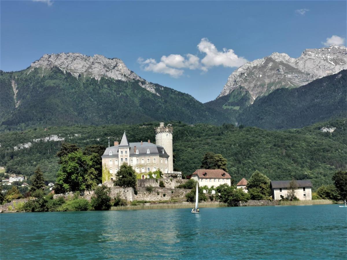 Lac Annecy Plage Privee, Duplex Baie Des Voiles Duingt Exteriér fotografie