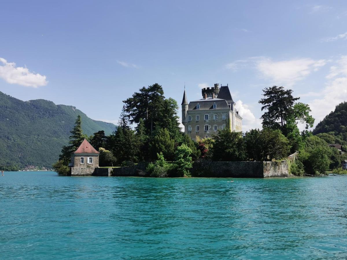 Lac Annecy Plage Privee, Duplex Baie Des Voiles Duingt Exteriér fotografie